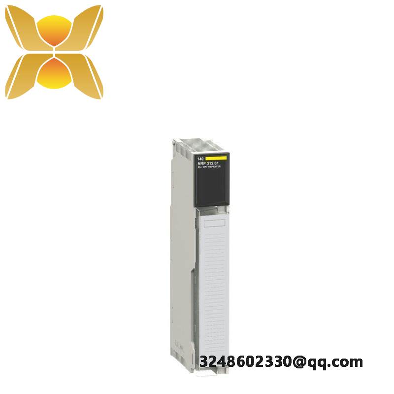 Schneider 140NRP31201: Fiber Ethernet Converter for Industrial Automation