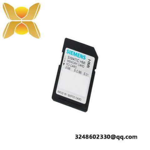 Siemens 6AV2181-8XP00-0AX0: Industrial Memory Card for HMI Applications