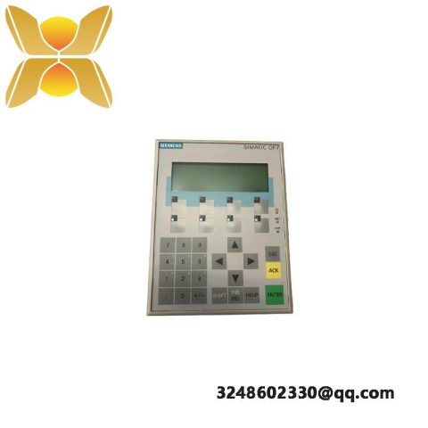 SIEMENS 6AV3607-1JC20-0AX1 OPERATOR INTERFACE: Industrial Control Solution for Enhanced Efficiency