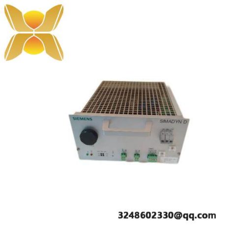 Siemens 6DD1683-0CC0 Power Supply - Reliable Industrial Power Solution