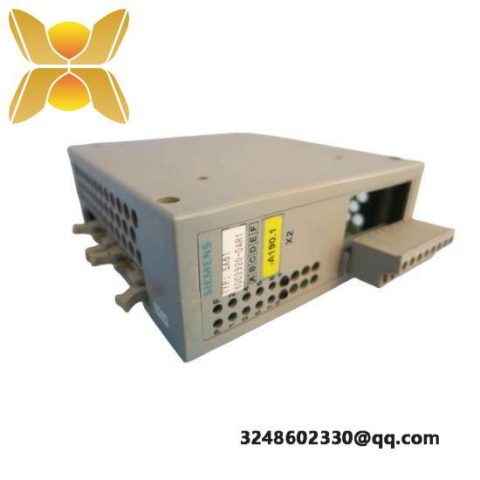 Siemens Simatic 6DD2920-3AW2 Control System Module