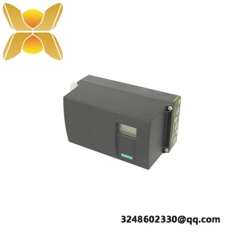 Siemens 6DR5020-0NG00-0AA0 Electropneumatic Positioner: Precision Control for Industrial Automation