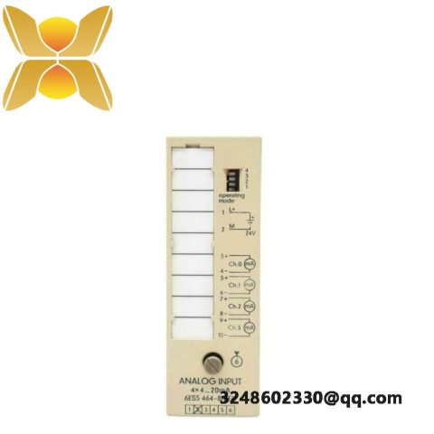 Siemens 6ES5464-8ME11 SIMATIC S5 Analog Input Module