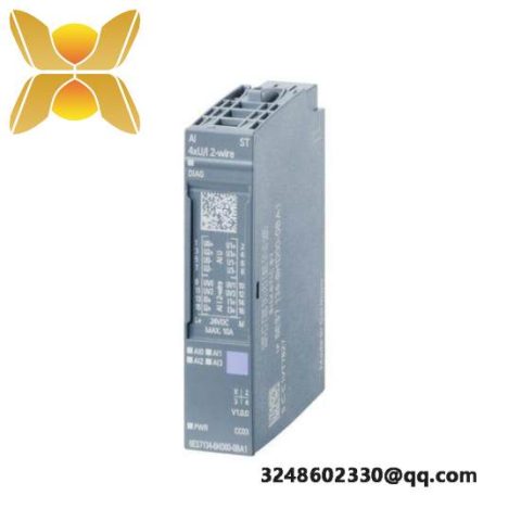 SIEMENS 6ES7134-6HD00-0BA1: ET 200SP Analog Input Module, 4-Channel U/I 2-Wire Standard