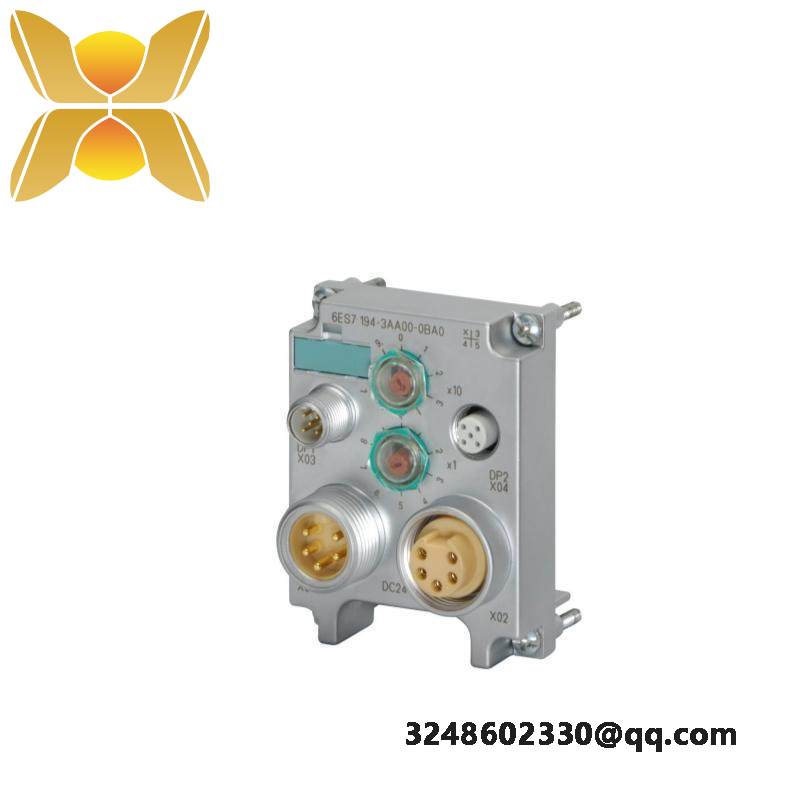 siemens_6es7194-3aa00-0ba0_simatic_dp.jpg SIEMENS SIMATIC DP 6ES7194-3AA00-0BA0, Control Module