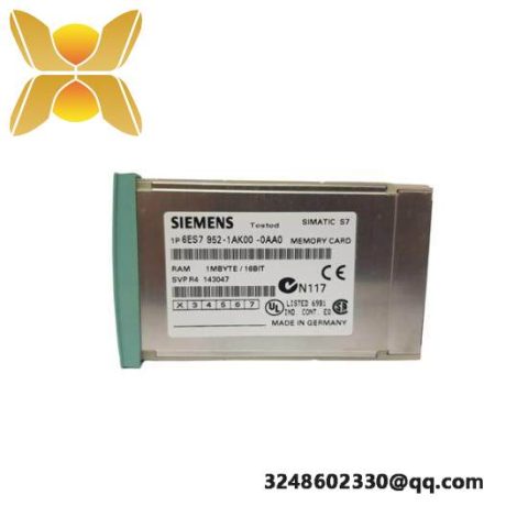 Siemens 6ES7952-1AK00-0AA0 RAM Memory Card for S7-400