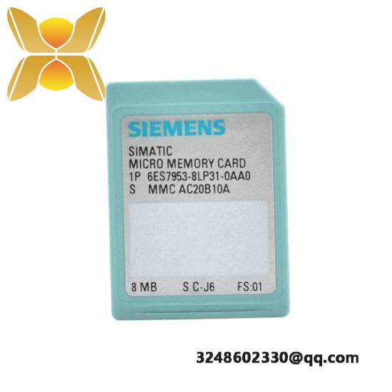 siemens_6es7_953-8lp31-0aa0_memory_card.jpg Siemens 6ES7 953-8LP31-0AA0 Memory Card for Industrial Control Systems