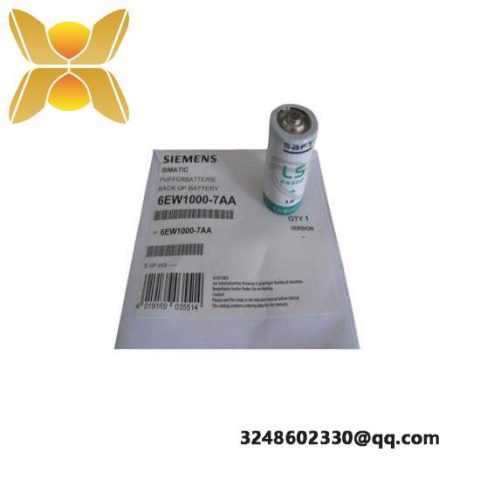 Siemens 6EW1000-7AA: High-Performance Lithium Backup Battery for SNR Systems