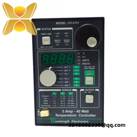 WaveLength Electronics LFI-3751 Industrial Temperature Controller, Advanced Control & Accuracy