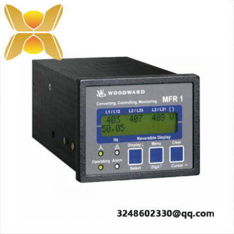 WOODWARD MFR11 Protection Relay, MFR11 Series Relay Module