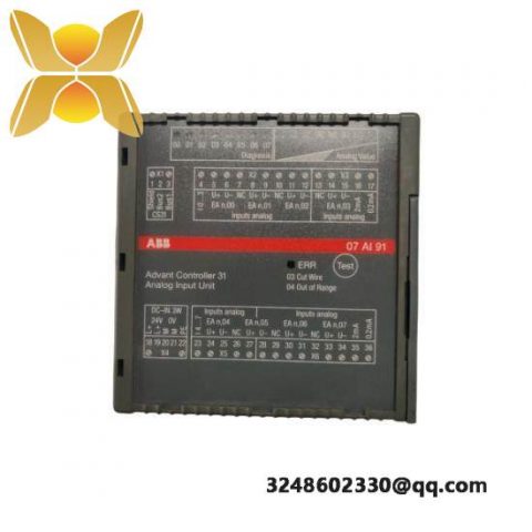 ABB 07AI91 WT91 GJR5251600R0202 Analog Input Module