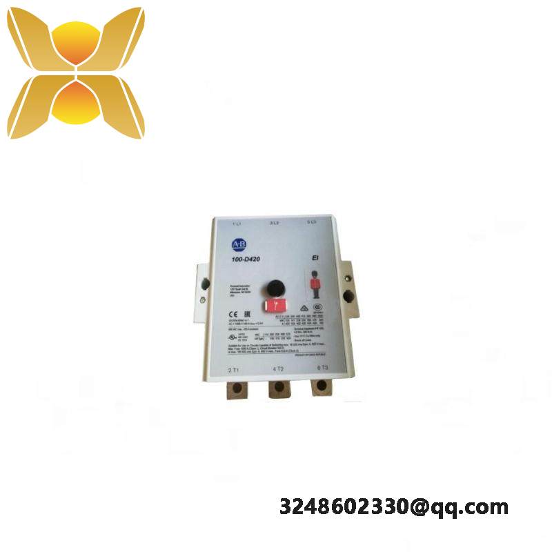 100-d420ea00_plc_iec_100_contactors.jpg ABB AB 100-D420EA00 - PLC Control Module, IEC 100 Contactors