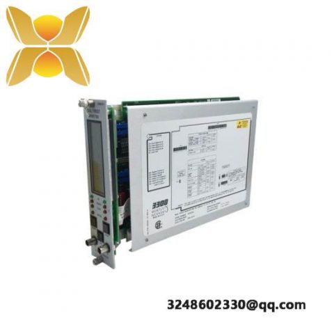 Bently Nevada 3300/20 Dual Thrust Monitor, Precision Monitoring for Industrial Control Systems