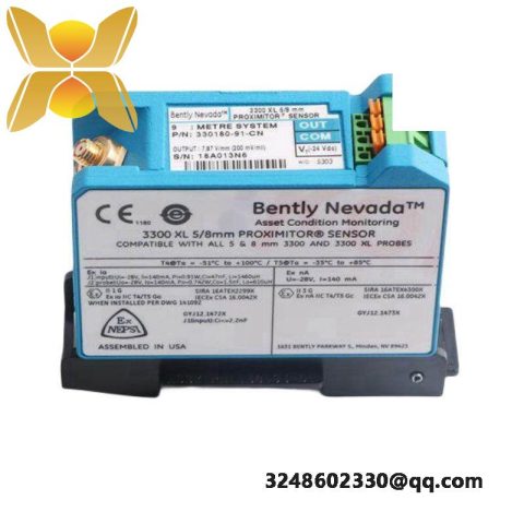 Bently Nevada 330780-91-05 Proximitor Sensor, Precision Measurement for Industrial Control Systems