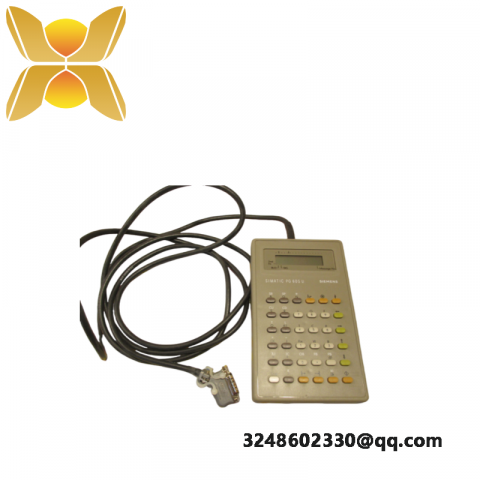 SIEMENS 6ES5605-0UB11: Industrial Hand-Held Programmer for Efficient PLC Control & Maintenance
