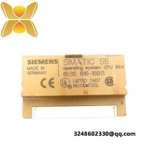 SIEMENS 6ES5816-1BB11: Industrial Control System Operating Module