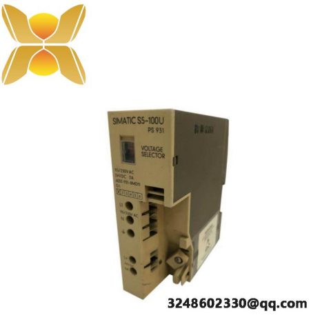 SIEMENS 6ES5931-8MD11: High-Performance Power Supply for Industrial Automation