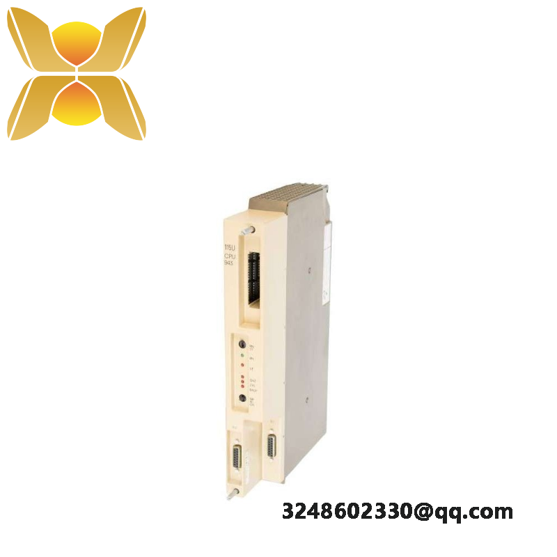 6es5943-7ua21_siemens_cpu_943.png SIEMENS 6ES5943-7UA21 CPU 943 Central Processing Unit for Industrial Control Systems