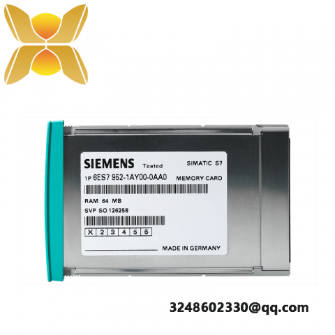 SIEMENS 6ES7952-1KL00-0AA0 MEMORY CARD - Industrial Control Module