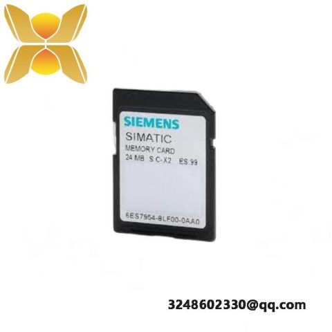 SIEMENS SIMATIC S7 Memory Card 6ES7954-8LF03-0AA0, Control & Automation