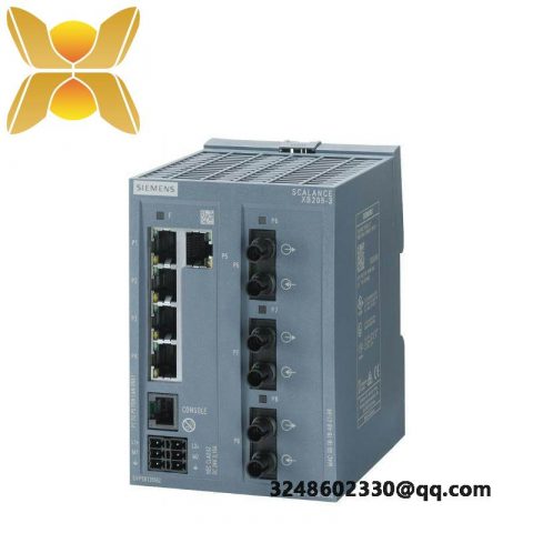 SIEMENS SCALANCE X204-2 Redundant Power Supply - Industrial Ethernet Switch