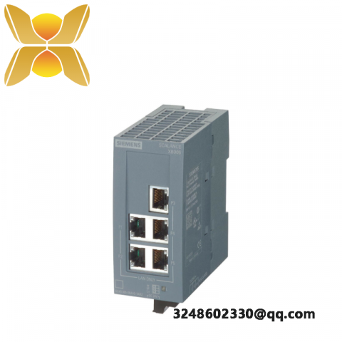 SIEMENS SCALANCE XB005, 6GK5 005-0BA00-1AB2, Industrial Ethernet Switch