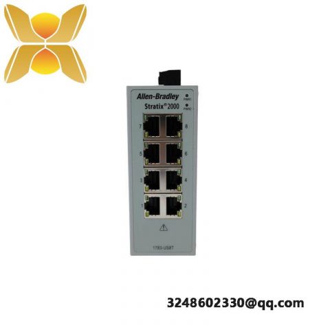 Allen-Bradley 1783-US8T Unmanaged EtherNet Switch, 8 Port