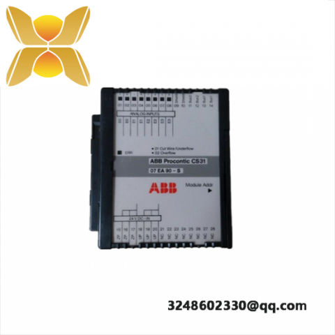 ABB 07EA90-S Analog Input Module - High-precision Sensor Data Acquisition for Industrial Control Systems
