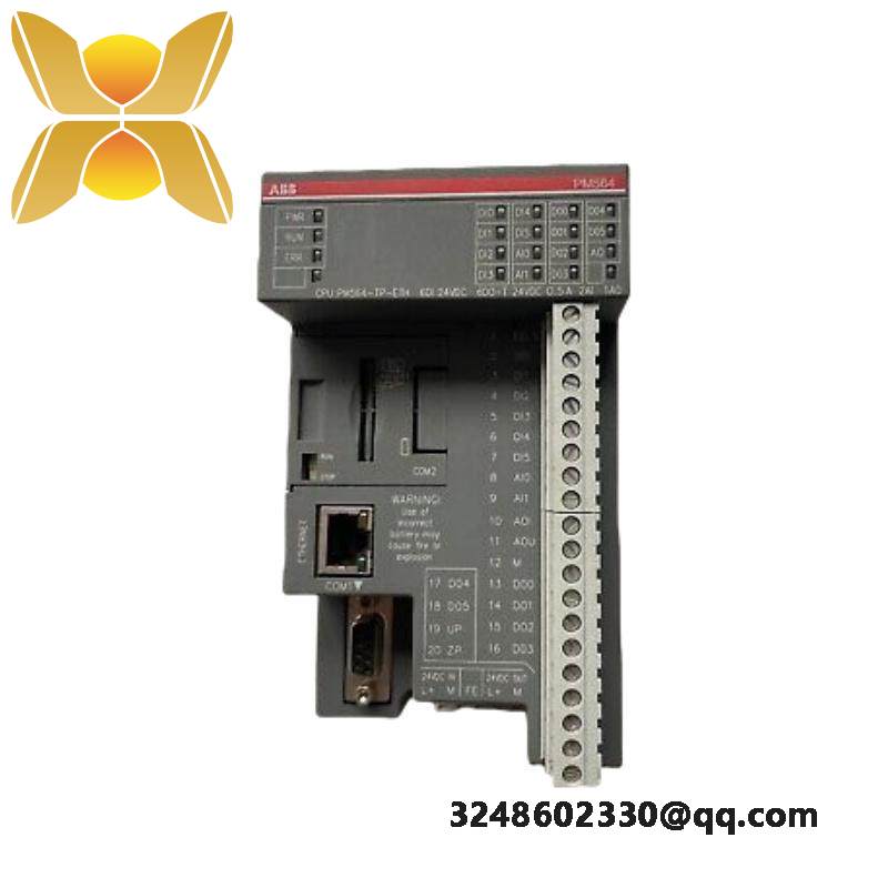 abb_1tne968900r1210_pm564-r_a0_eco_module_cpu.jpg ABB 1TNE968900R1210 PM564-R A0 ECO Module for Programmable Logic Controllers
