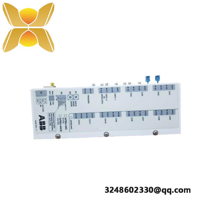 abb_apbu-44ce_branching_unit_kit.jpg ABB APBU-44CE Branching Unit Kit: Advanced Control System Integration, Model Specific, Module Category