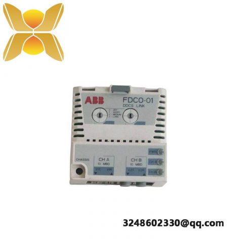 ABB FDCO-01 COMMUNICATION MODULE: Advanced Networking Solution for Industrial Automation
