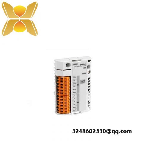 ABB RAIO-01: Advanced Analogue I/O Extension Module for Industrial Control Systems