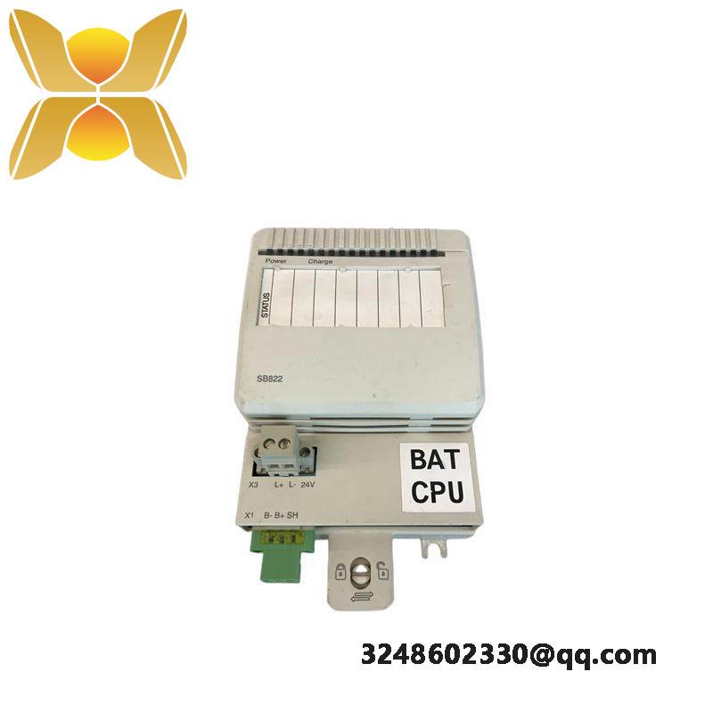 abb_sb822_3bse018172r1_battery_unit.jpg ABB SB822 3BSE018172R1 Battery Unit for Industrial Control Systems