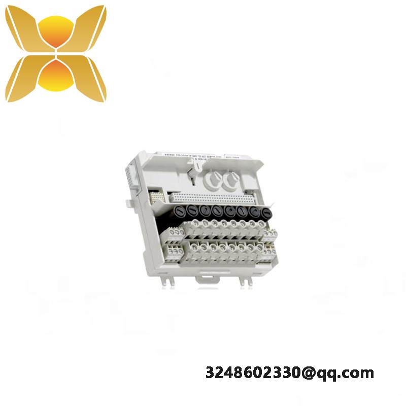 abb_tu837v1_3bse013238r1_extended_mtu_250v_fused.jpg ABB TU837V1 Extended MTU, 250V, Fused - Precision Control Module
