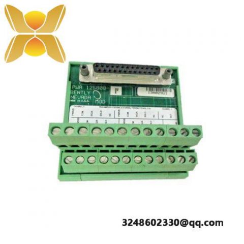 Bently Nevada 125808-02A Terminal Block Board, Industrial Control Module