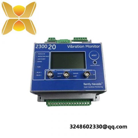 Bently Nevada 2300/20-CN: Precision Vibration Monitors for Industrial Control Systems