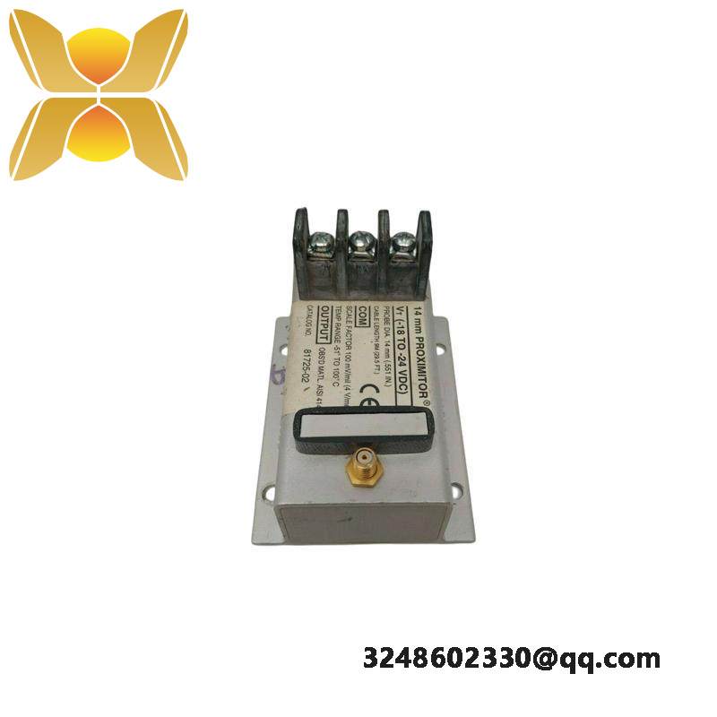 bently_nevada_3500_90_proximitor.jpg Bently Nevada 3500/90 Proximitor: Precision Measurement for Industrial Control Systems