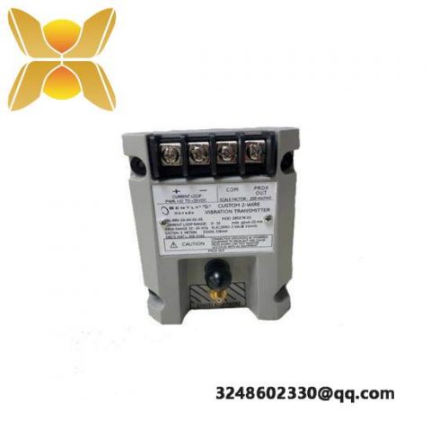 Bently Nevada 990-08-XX-01-00 2-Wire Vibration Transmitter; Manufacturer: Bently-Nevada