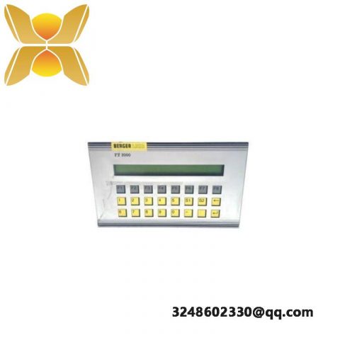 Berger Lahr FT2000 Operator Panel, UL Listed, Control System Module