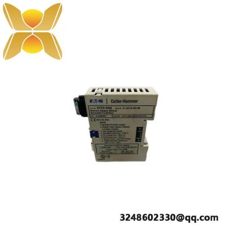 Cutler-Hammer Eaton D77D-DNA Adapter Module, Industrial Control Electronics