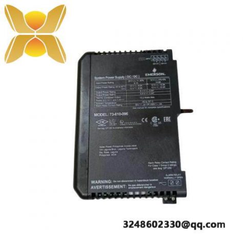 Emerson DeltaV KJ1501X1-BC3 Power Supply - Industrial Control Module