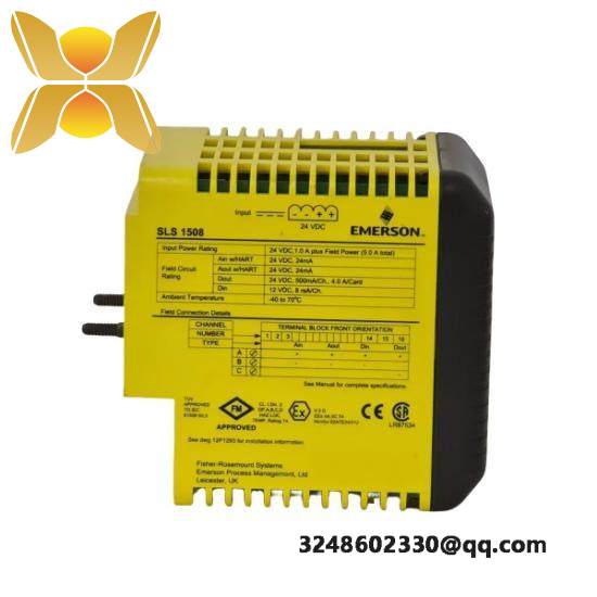 emerson_kj2201x1-ba1_12p3162x242_sls1508_logic_solver_2.jpg EMERSON KJ2201X1-BA1 12P3162X242 Logic Solver - SLS1508