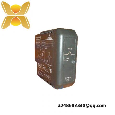 Emerson KJ3204X1-BA1 12P3275X022 Discrete Output Module: Precision Control in Industrial Automation