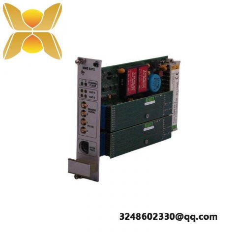 Emerson MMS6312: Dual Channel Rotational Speed Monitor - Precision Control for Industrial Applications