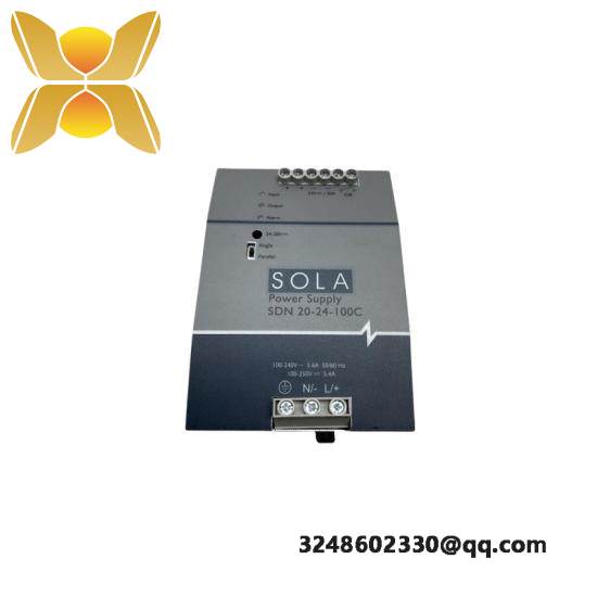 emerson_sdn20-24-100c_din_rail_power_supply_1.jpg Emerson SDN20-24-100C DIN Rail Power Supply