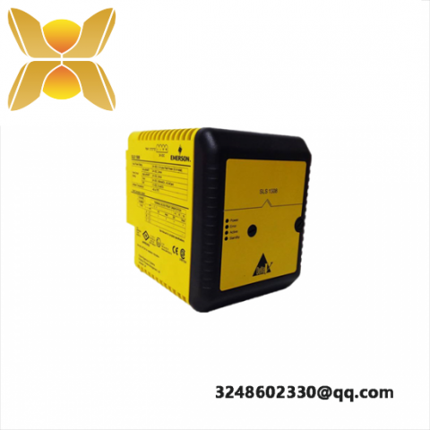 EMERSON SLS1508 Logic Solver - High-Performance PLC Module for Industrial Automation