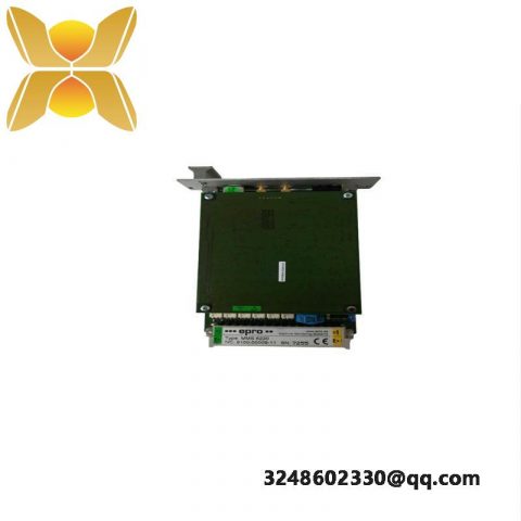 EPRO MMS6220: Vibration Monitoring Board, Advanced Sensor Technology for Industrial Control