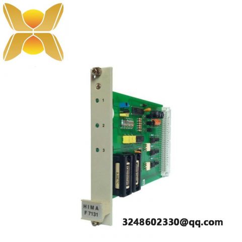 HIMA F7131 Power Supply Monitoring - High Precision, Safety-Centric Automation Solution