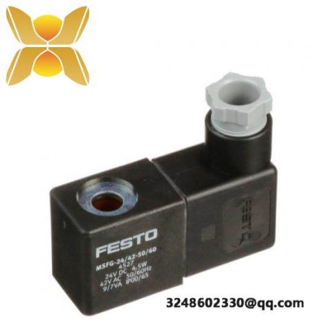 FESTO MSFG-24-4527 Solenoid Coils: MSFG & MSFW, Industrial Automation Solutions
