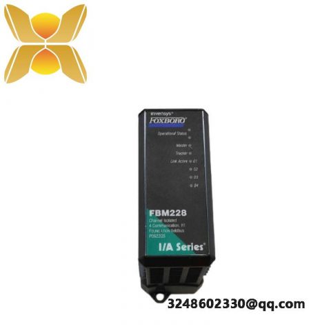 Foxboro FBM228 - Channel Isolated H1 Foundation Fieldbus Module